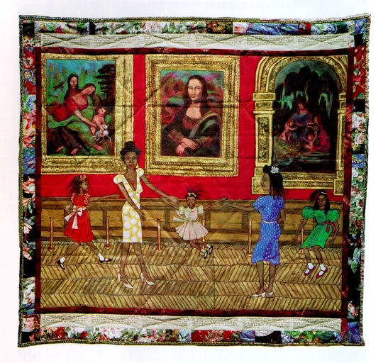 Dancing at the Louvre,1991, Faith Ringgold