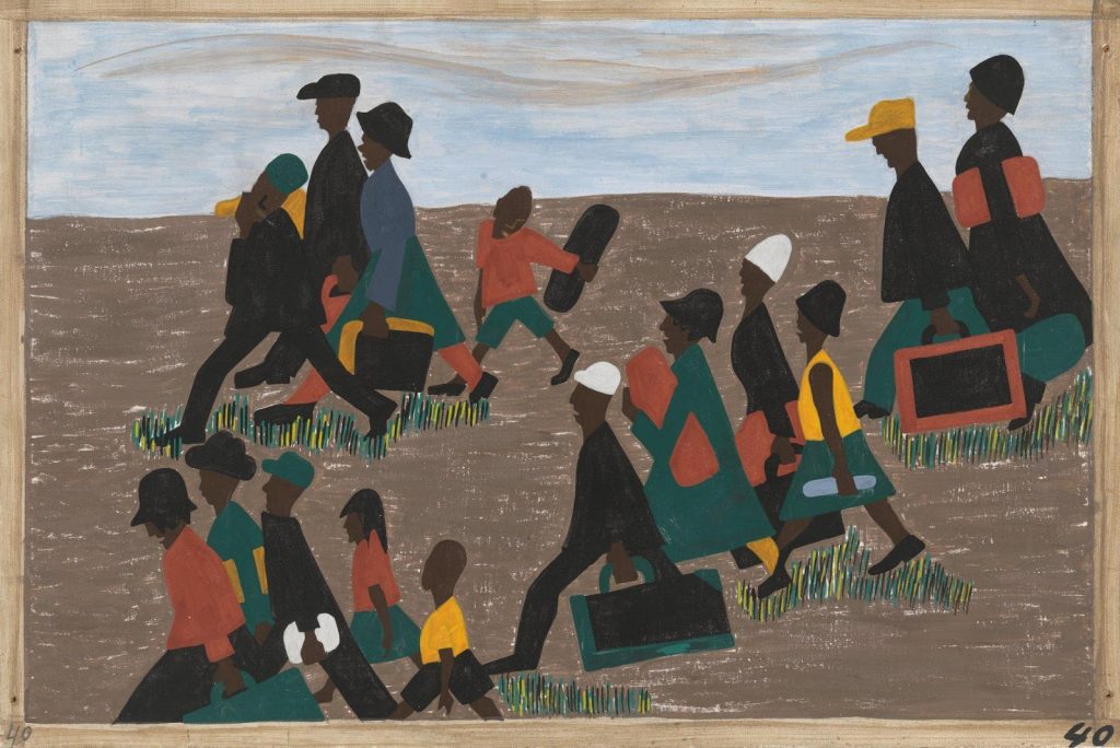 Migration Series (#40), 1940-41, Jacob Lawrence