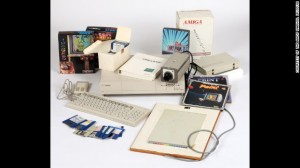 Commodore Amiga computer equipment used by Andy Warhol 1985-86, courtesy of The Andy Warhol Museum