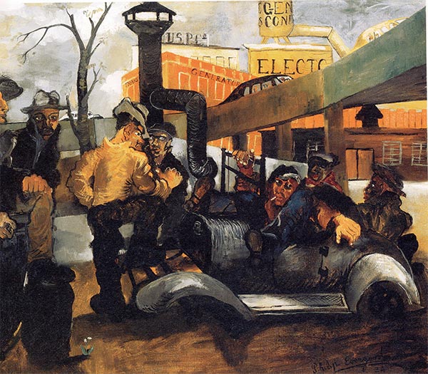 "Spring" by Philip Evergood. 1934.