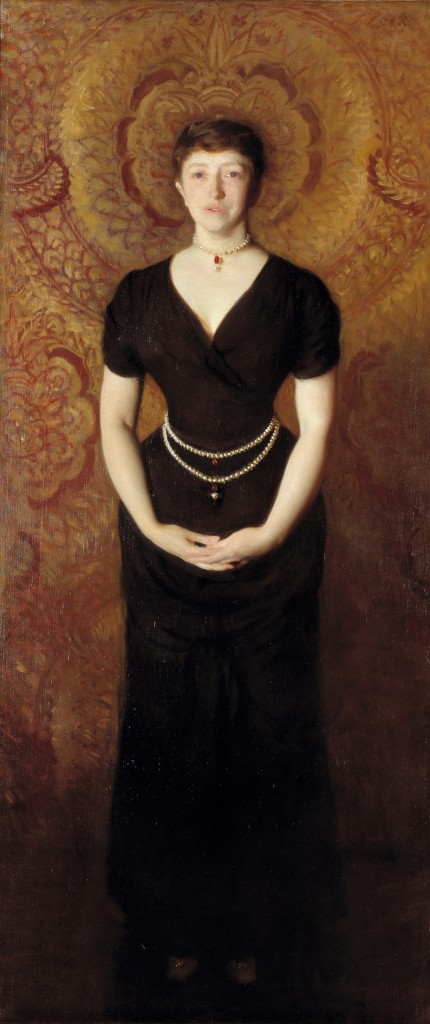 "Isabella Stewart Gardner" by John Singer Sargent, 1888.