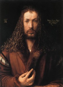 Albrecht Dürer's self-portrait at 28