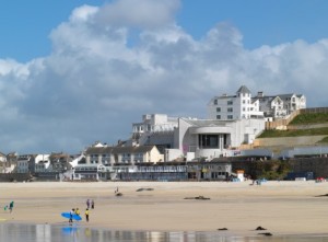 The Tate St. IVes, which is legit on a beach.