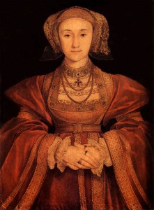 Holbein's portrait of Anne of Cleves, c/o tudorhistory.org