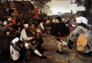 Bruegel the Elder's "The Peasant Dance" 