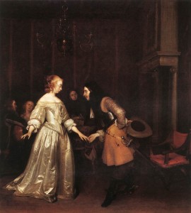 ter Borch's "Dancing Couple"