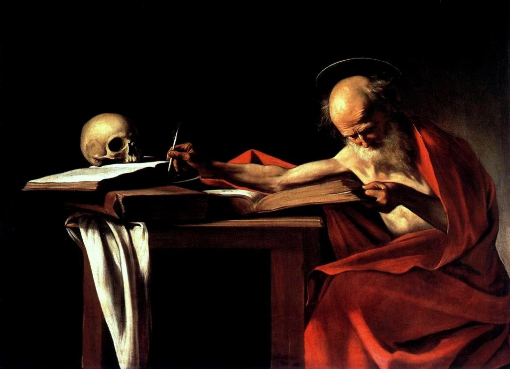 Caravaggio, Saint Jerome 1606