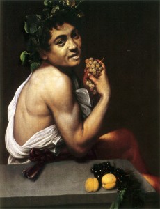 Caravaggio, "Young Sick Bacchus," 1593