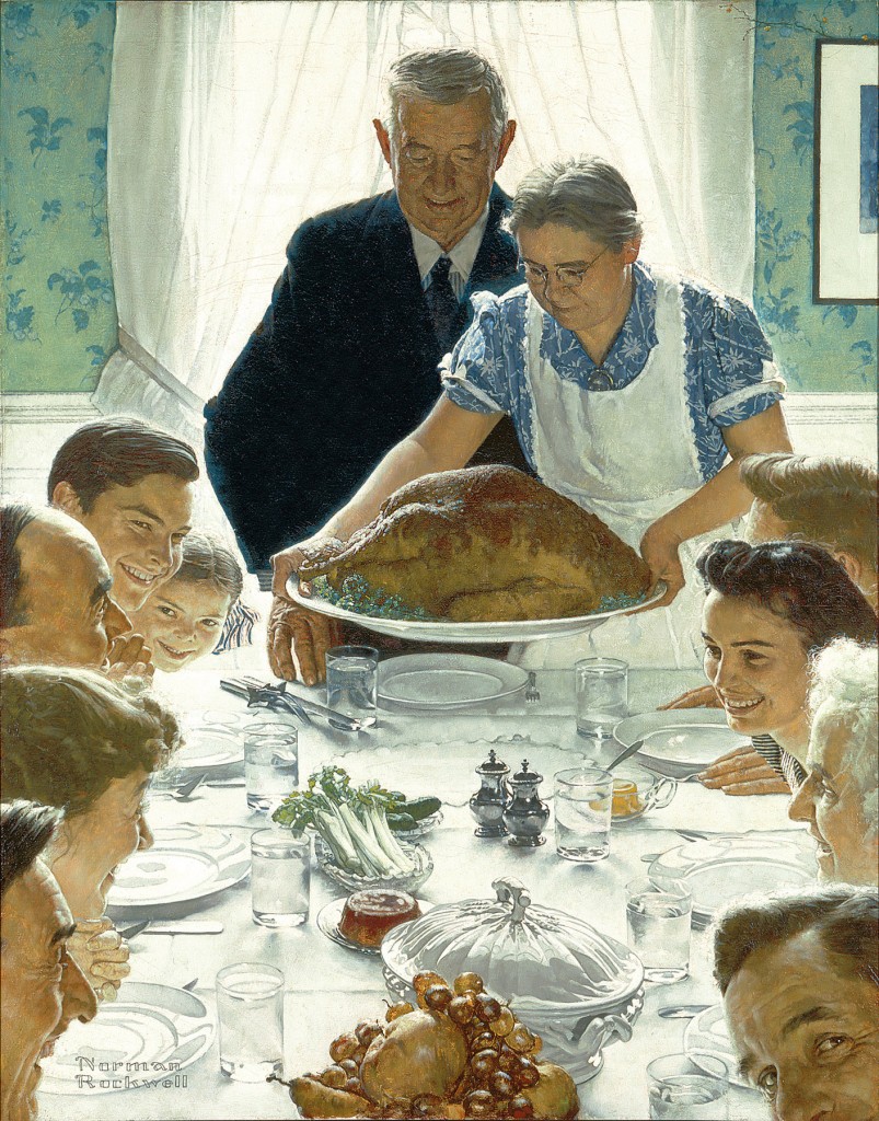 "Freedom from Want," Norman Rockwell. c/o denverlibrary.org