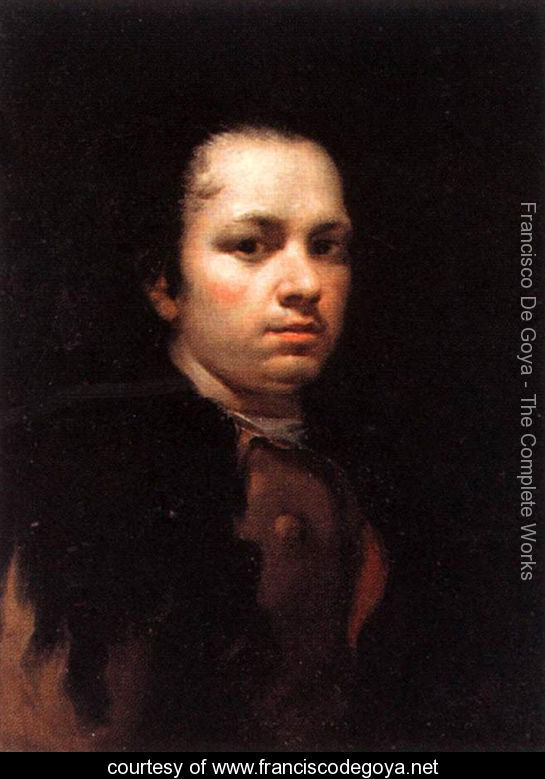 One of Francisco Goya's self-portraits. c/o franciscodegoya.net