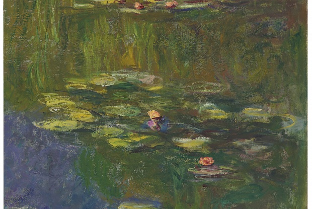 Claude Monet's 1919 work "Le bassin aux nympheas" was one of many pieces sold during New York's Auction Week. Picture c/o The Art Newspaper
