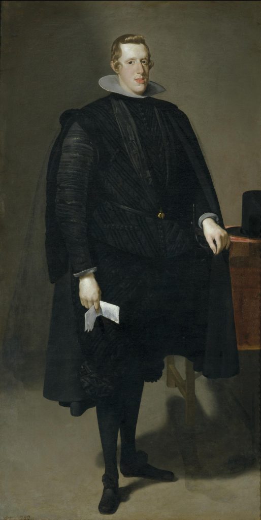 Velázquez 's 1623 portrait of King Philip IV of Spain. Image c/o Museo del Prado.