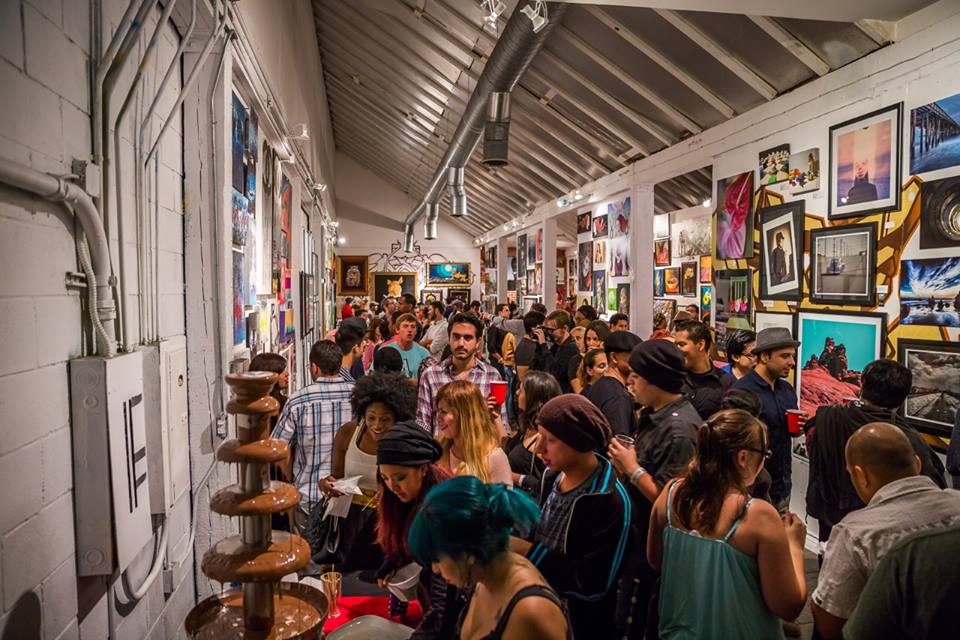 The Chocolate and Art Show's last San Francisco stop at SOMArts provided plenty of engagement with artists, art...and chocolate. Image c/o SOMArts.org.