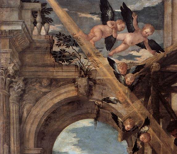Inset of Veronese's Adoration of the Magi. Image c/o Wikimedia.