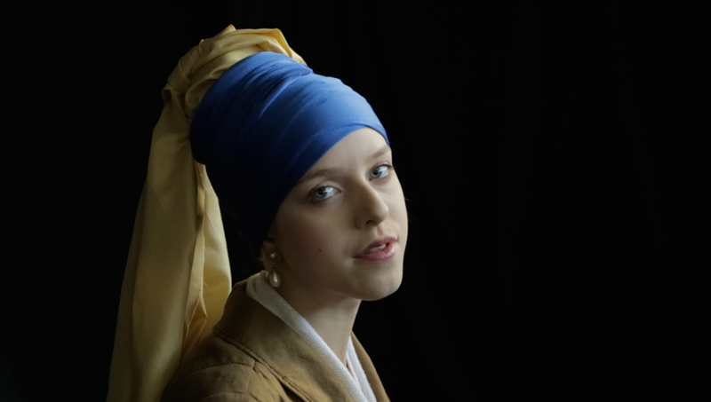 Why not go full Vermeer this Halloween and recreate Girl with a Pearl Earring? Image c/o Brit + Co and Planet 5D.