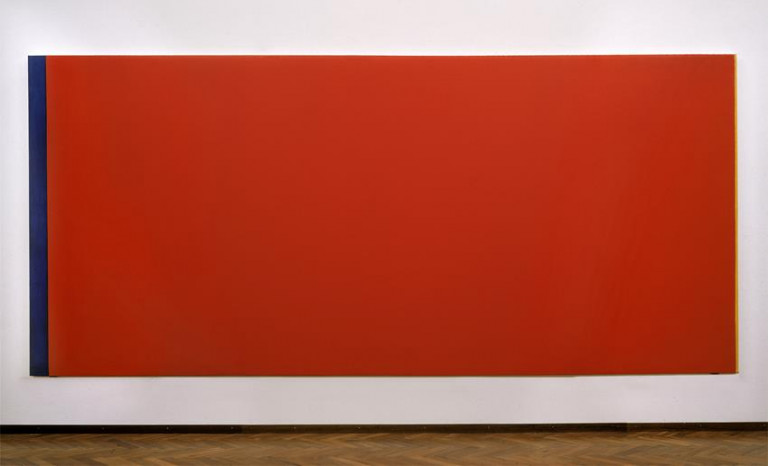 Who's Afraid of Red, Yellow, and Blue III, Barnett Newman, 1967-1968.