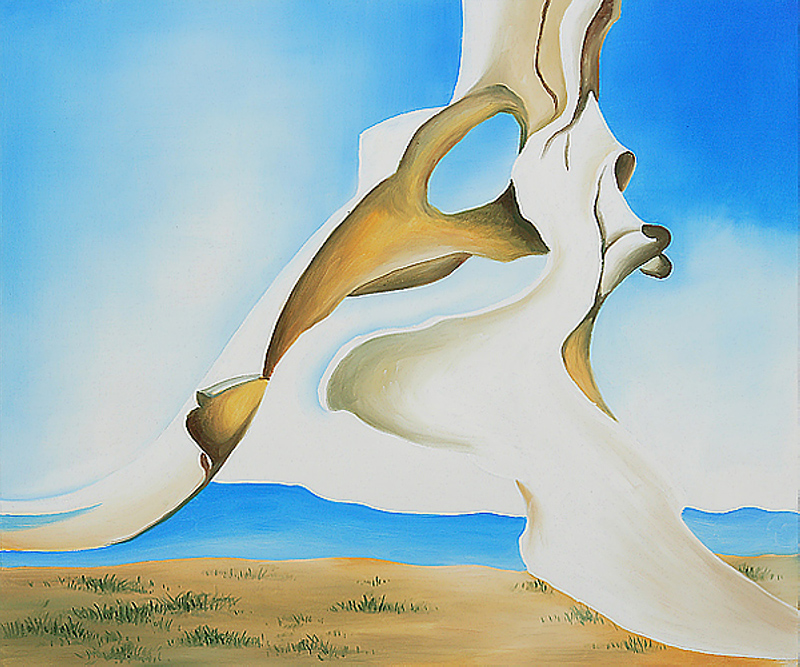 Pelvis with Distance Georgia O'Keeffe