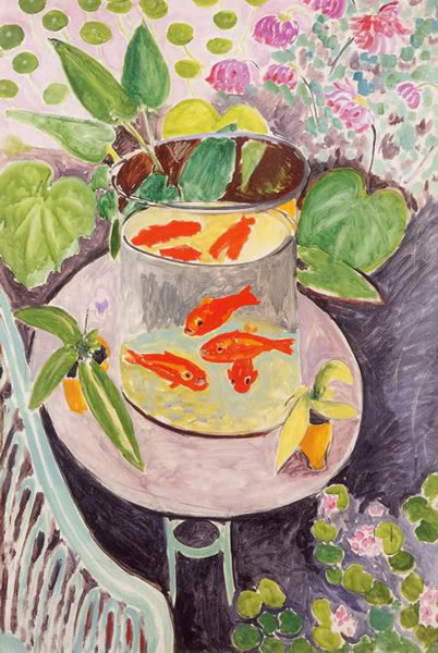 Still Life with Goldfish, Henri Matisse, 1911.