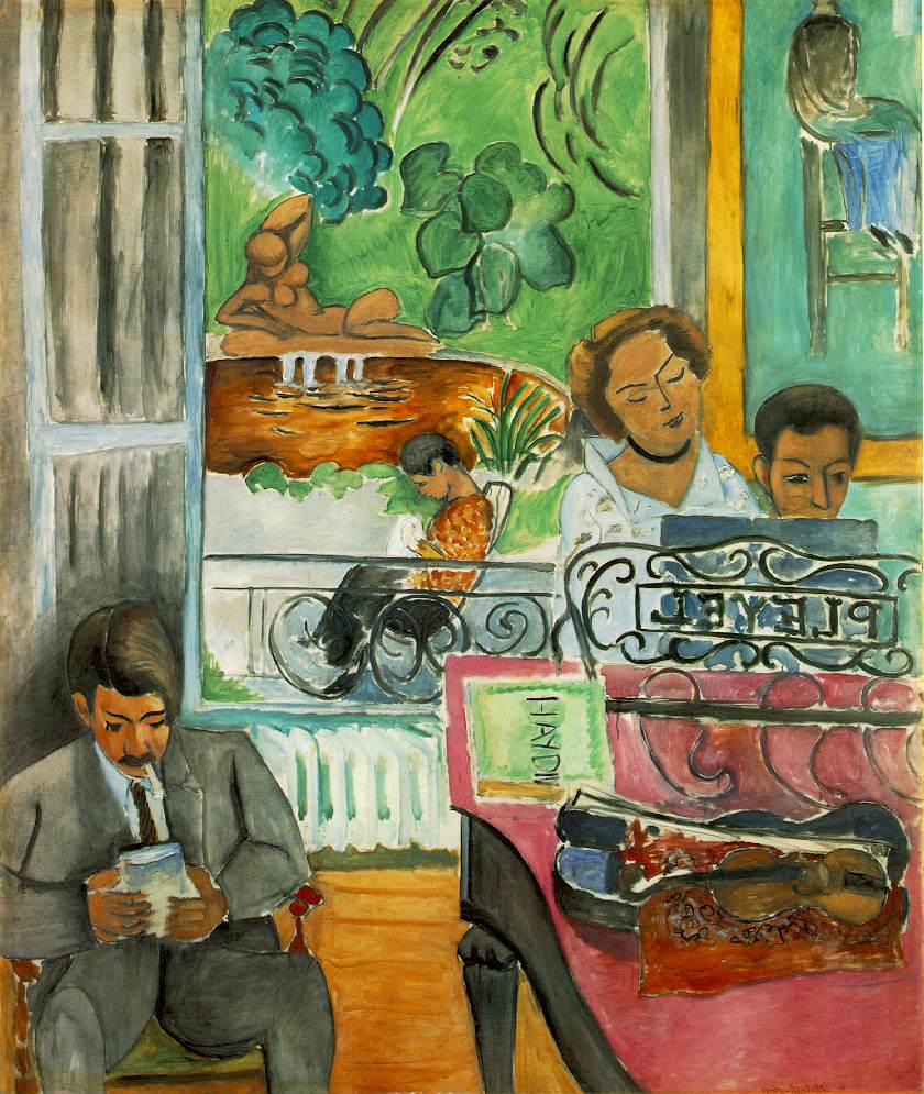 The Music Lesson, Matisse, 1917.