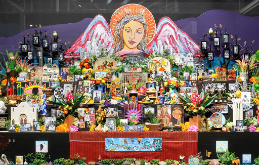 Ofelia Esparza, Altar to el Pueblo de Nuestra Señora la Reina de los Ángeles (the Town of Our Lady the Queen of Angels), 2018