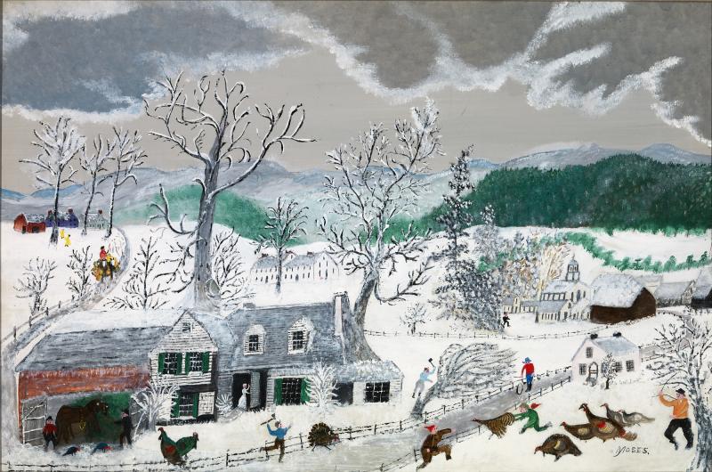 Turkeys Grandma Moses