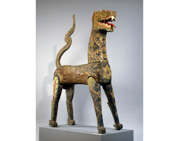 An unknown Thai artist's Guardian Lion, c. 17th-19th century. Image c/o the Denver Art Museum.