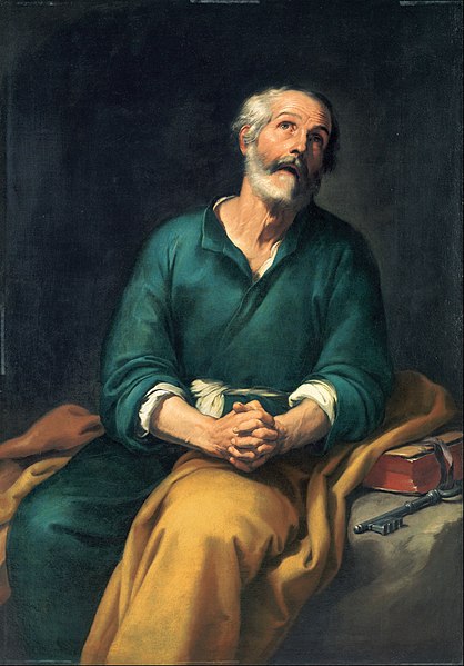 Murillo, St. Peter in Tears.