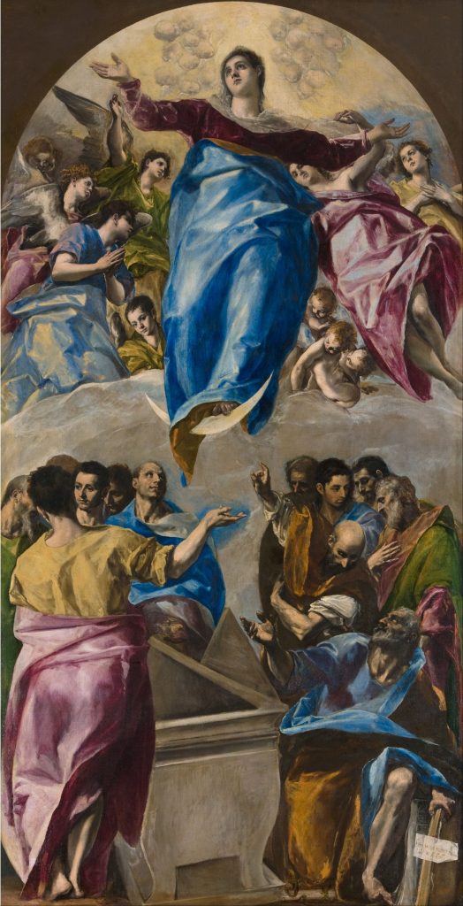 Assumption of the Virgin, El Greco.