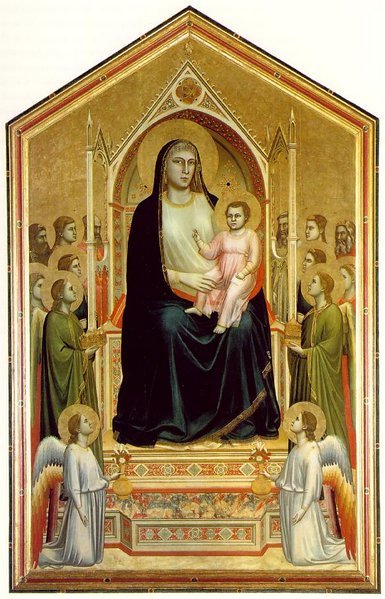Giotto, Madonna and Child Enthroned