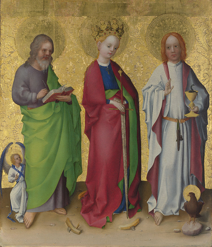 Stephan Lochner, Three Saints.
