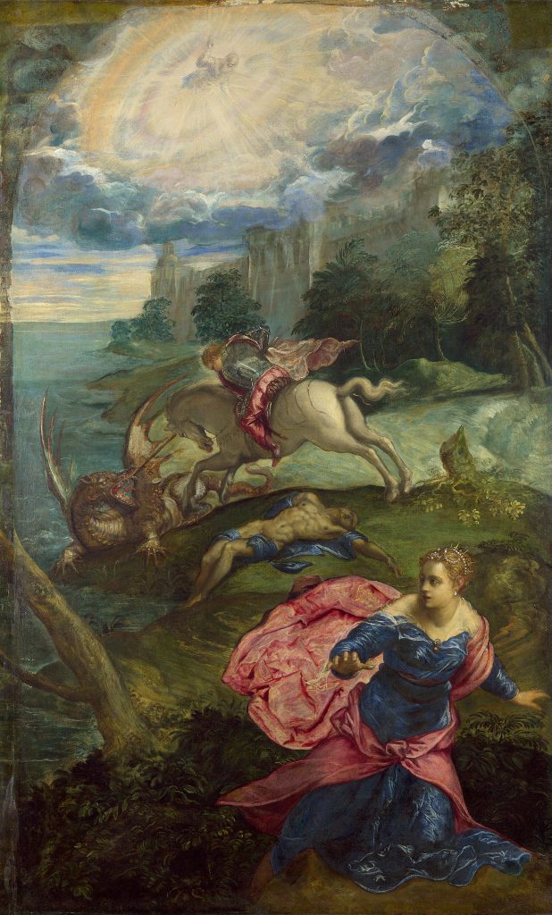 St. George Killing the Dragon, Tintoretto