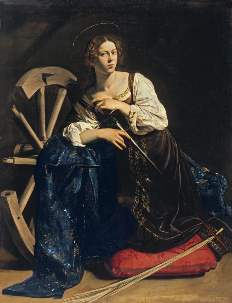 Caravaggio, St. Catherine.