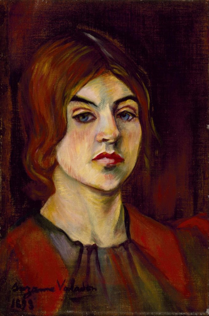 Self-Portrait by Suzanne Valadon, c. 1898. Image c/o Wikimedia via Bonjour Paris.