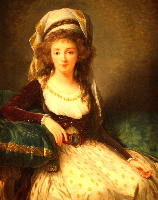 Portrait of a Lady by Élisabeth Vigée Le Brun, c. 1789. Image c/o Art Docent Program.