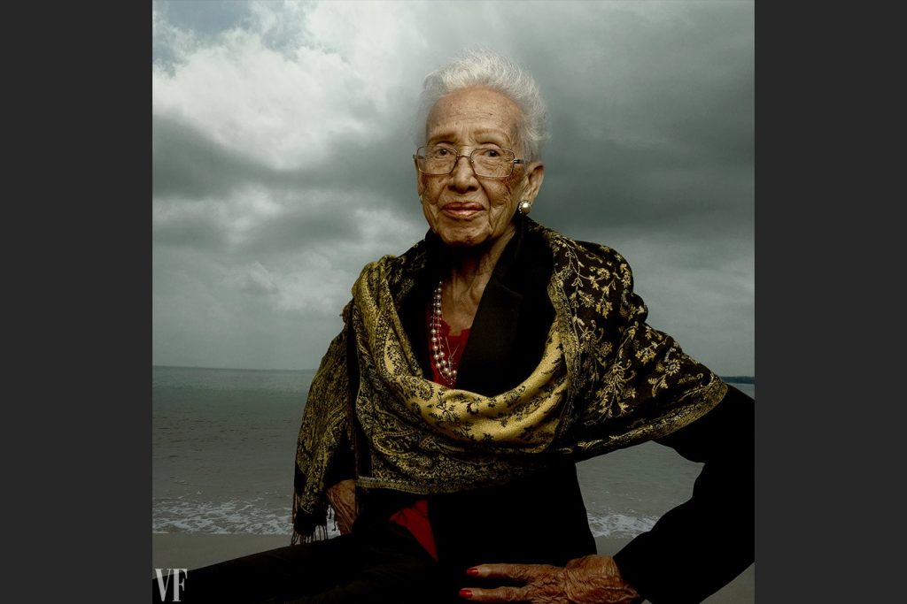 Katherine Johnson by Annie Leibovitz.