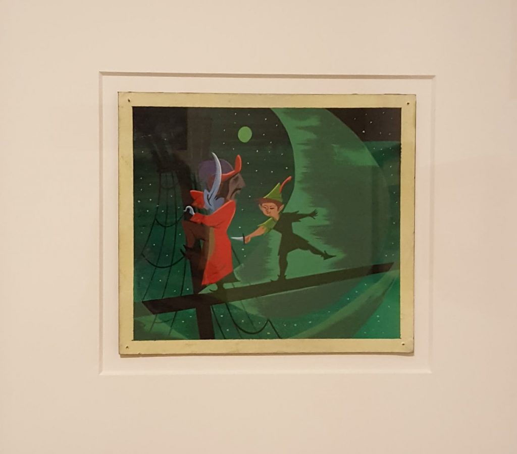 Mary Blair, Peter Pan Battles Captain Hook, 1951.