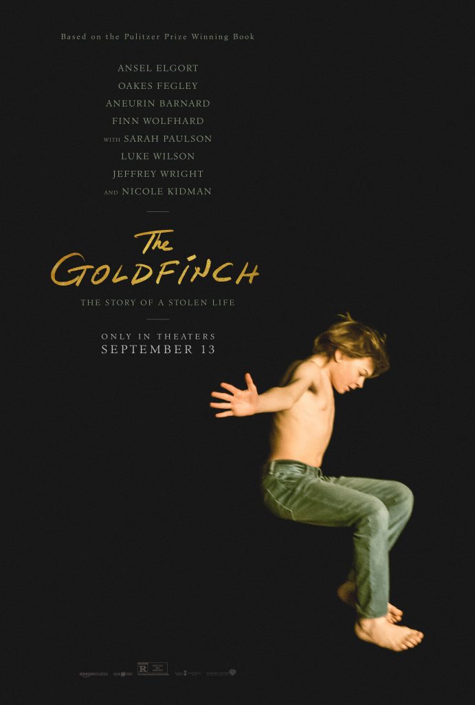 The Goldfinch movie poster, c/o IMDB.