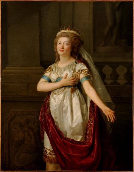 Madame de Saint-Huberty in the Role of Dido, Anne Vallayer-Coster, c. 1786