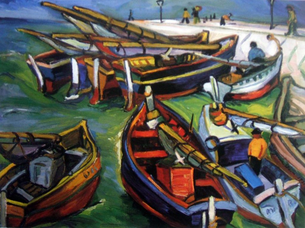 Fishing Boats, Irma Stern, c. 1931 